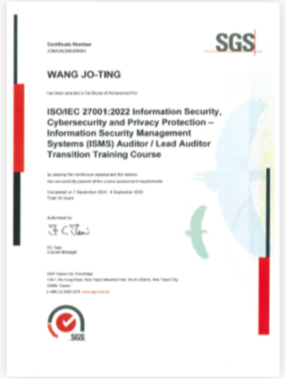 ISO/IEC 27001:2022
